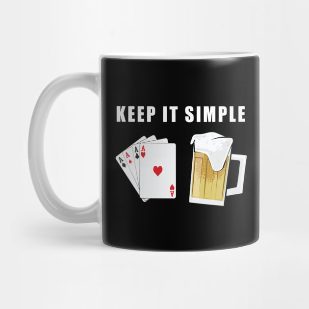 Keep It Simple - Poker and Beer by DesignWood Atelier